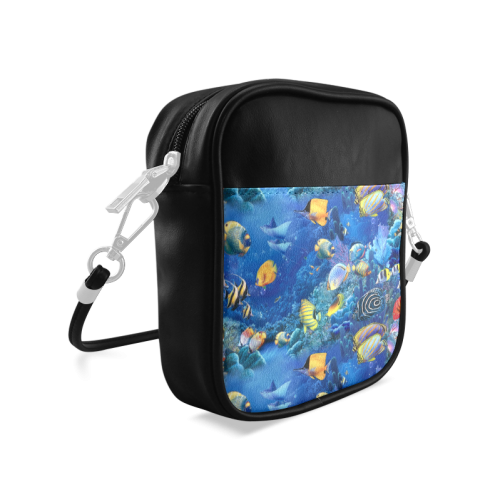 Sea Life Fish Sling Bag (Model 1627)