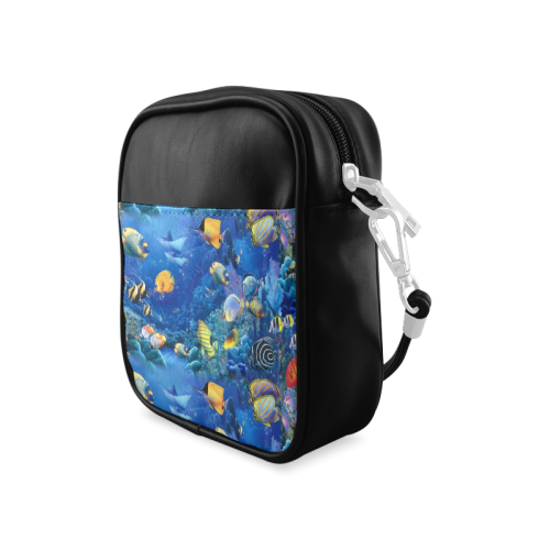 Sea Life Fish Sling Bag (Model 1627)
