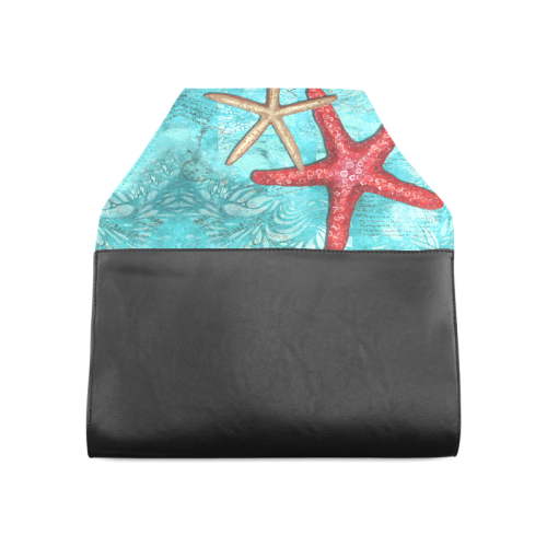 Colorful Starfish Clutch Bag (Model 1630)