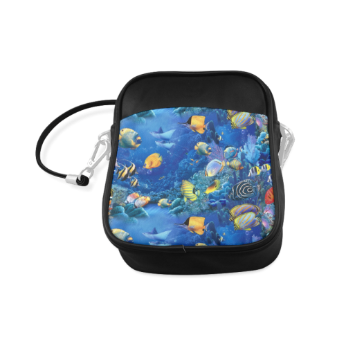 Sea Life Fish Sling Bag (Model 1627)