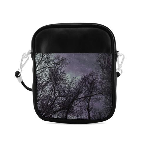 Purple Trees Sling Bag (Model 1627)