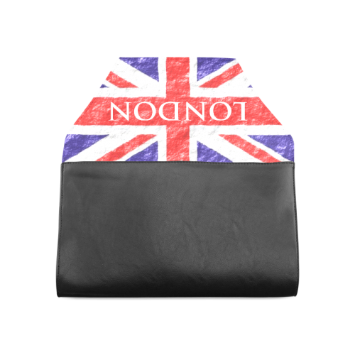 Union Jack Flag Clutch Bag (Model 1630)