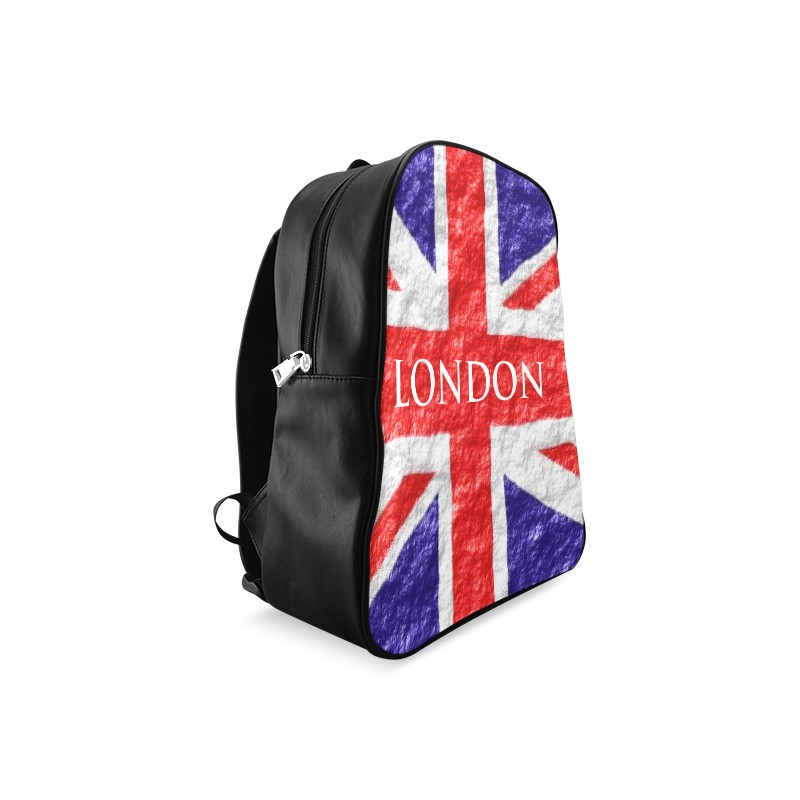 Make Union Jack Flag School Backpack/Large (Model 1601) ID D17212