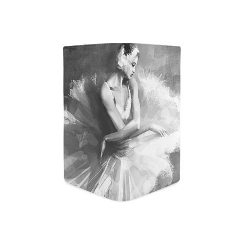 Custom Beautiful Ballet Dancer Painting Women's Leather Wallet (Model 1611)