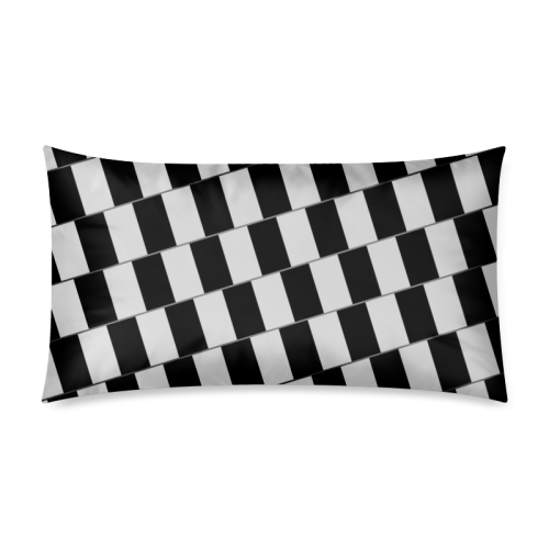 Hanging ladder Rectangle Pillow Case 20"x36"(Twin Sides)