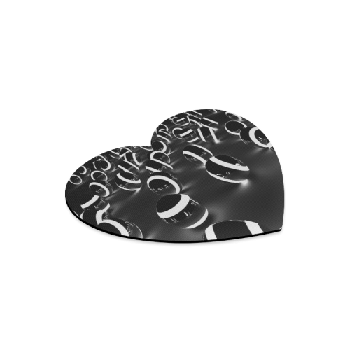 Photosphere Heart-shaped Mousepad