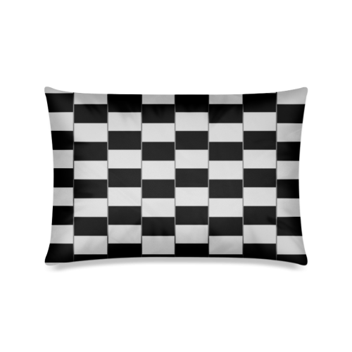 Hanging ladder Custom Zippered Pillow Case 16"x24"(Twin Sides)