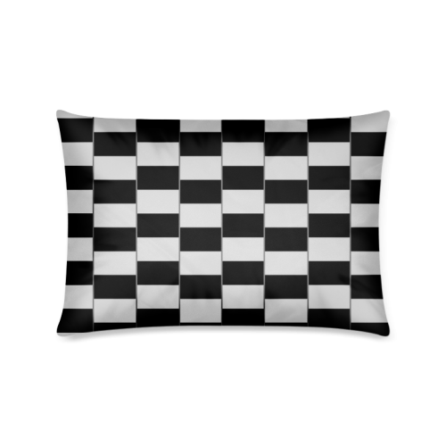 Hanging ladder Custom Zippered Pillow Case 16"x24"(Twin Sides)