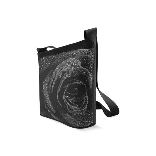 Black Rose Crossbody Bags (Model 1613)