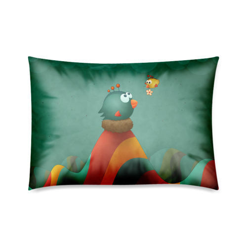 Happy Mother’s Day Tiny Wings Fan Art Custom Zippered Pillow Case 20"x30"(Twin Sides)