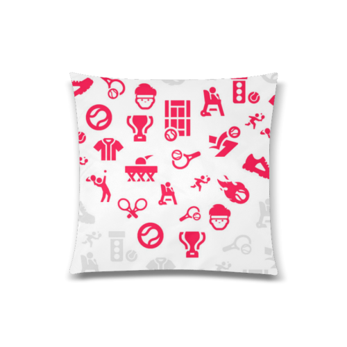 Mothers Who Dominated Women’s Tennis Custom Zippered Pillow Case 20"x20"(Twin Sides)