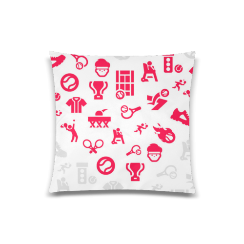 Mothers Who Dominated Women’s Tennis Custom Zippered Pillow Case 20"x20"(Twin Sides)