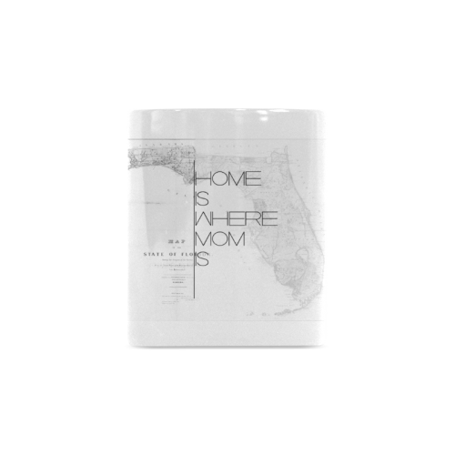 ''Home Is Where Mom Is'' Mothe White Mug(11OZ)