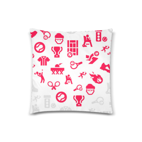 Mothers Who Dominated Women’s Tennis Custom Zippered Pillow Case 18"x18"(Twin Sides)