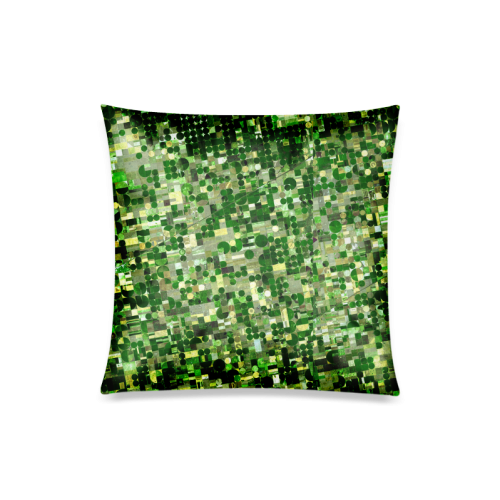 Agricultural Landscape Photograph Custom Zippered Pillow Case 20"x20"(Twin Sides)