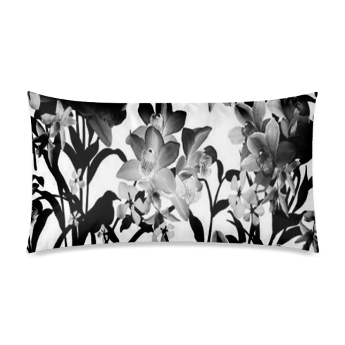 Custom Beautidful Ink Paintings Sayaka Design Rectangle Pillow Case 20"x36"(Twin Sides)