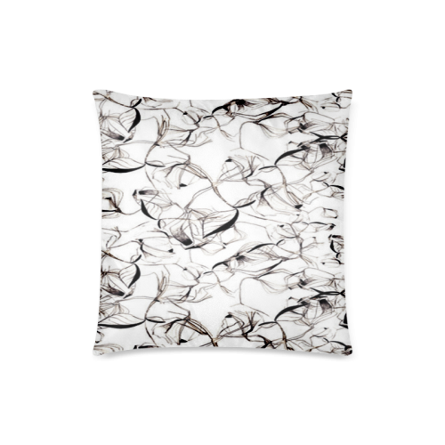 Abstact Pattern Design Custom Artsadd Stylish Custom Zippered Pillow Case 18"x18"(Twin Sides)