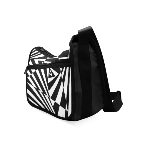 Custom 3D Design Triangle Cool Space Crossbody Bags (Model 1616)