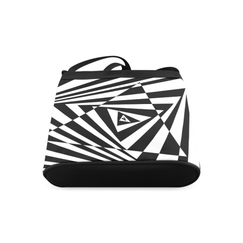 Custom 3D Design Triangle Cool Space Crossbody Bags (Model 1613)