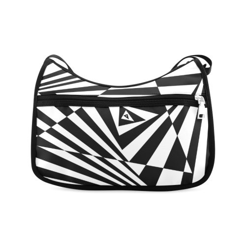 Custom 3D Design Triangle Cool Space Crossbody Bags (Model 1616)