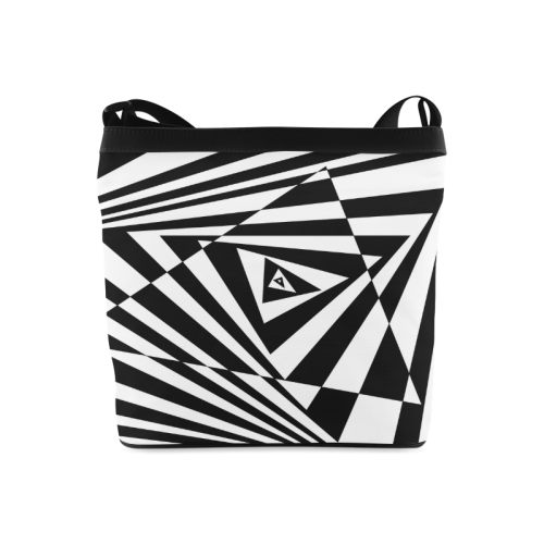 Custom 3D Design Triangle Cool Space Crossbody Bags (Model 1613)