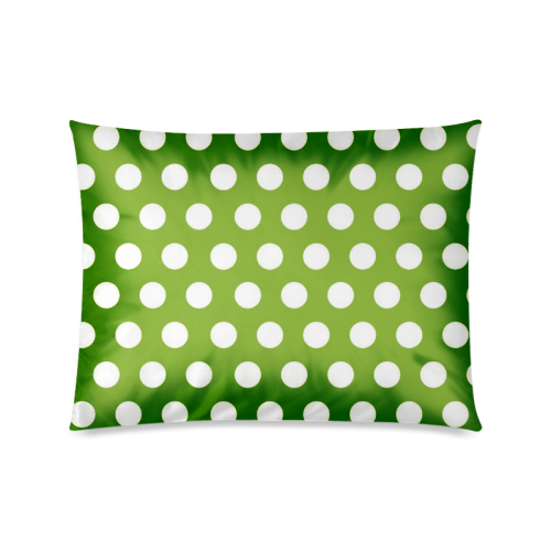 Cute dots regularly arranged Custom Zippered Pillow Case 20"x26"(Twin Sides)