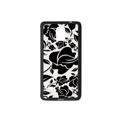 Artsadd Beautiful Design Seamless Vintage Floral P Rubber Case for Samsung Galaxy Note 4