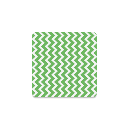 Chevron classic pattern Square Coaster