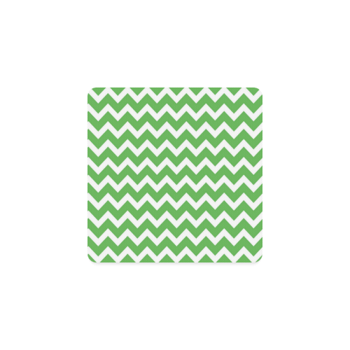 Chevron classic pattern Square Coaster
