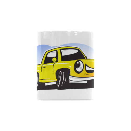 Cartoon car White Mug(11OZ)