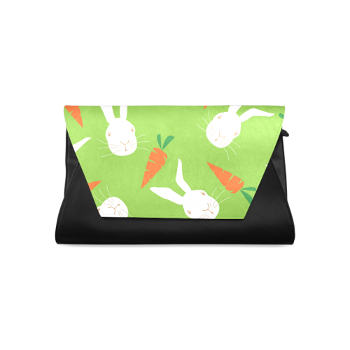 Carrot rabbit pattern Clutch Bag (Model 1630)