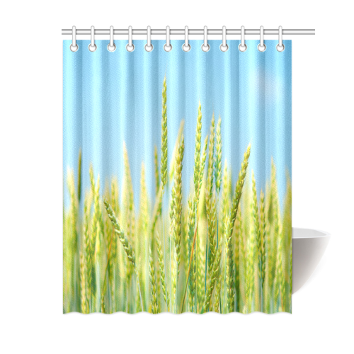 Green Plants Shower Curtain 60"x72"