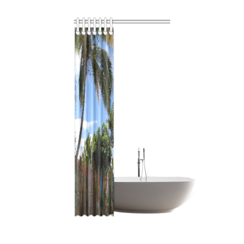 Surfboard Shower Curtain 36"x72"