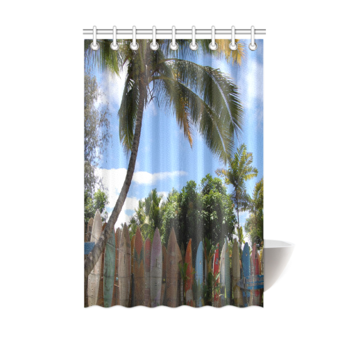 Surfboard Shower Curtain 48"x72"