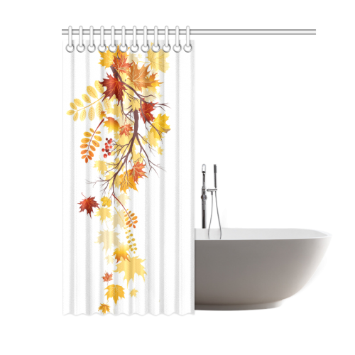 Deciduous Puzzle Beautiful Design Custom Shower Curtain 60"x72"