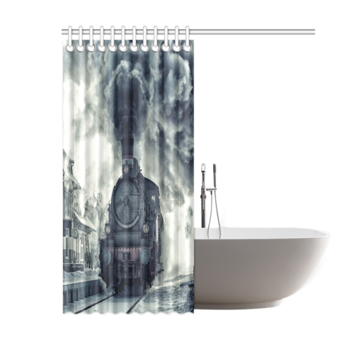 Steam Train Shower Curtain 60"x72"