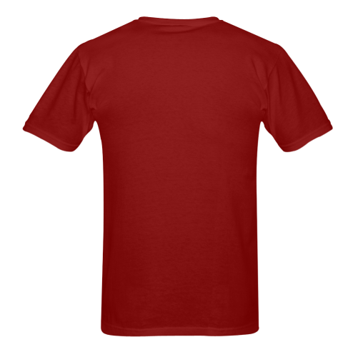 Double red american fender Stratocaster Sunny Men's T- shirt (Model T06)