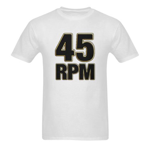 45 RPM Sunny Men's T- shirt (Model T06)