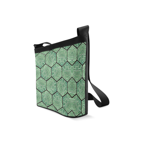 Bees rule abstract pattern Crossbody Bags (Model 1613)