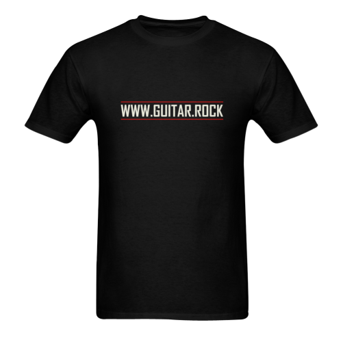 WWW.Guitar.Rock Sunny Men's T- shirt (Model T06)