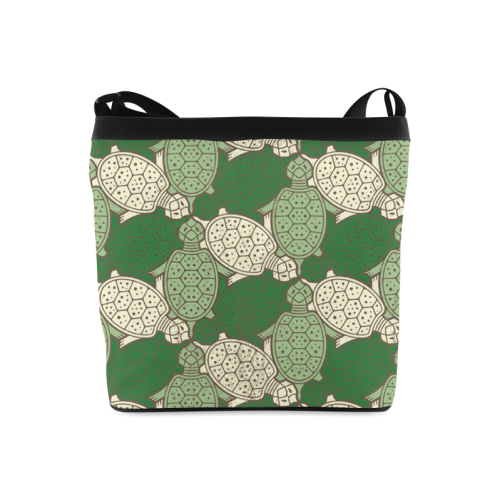 Turtle abstract pattern Crossbody Bags (Model 1613)