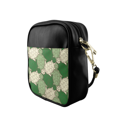 Turtle abstract pattern Sling Bag (Model 1627)