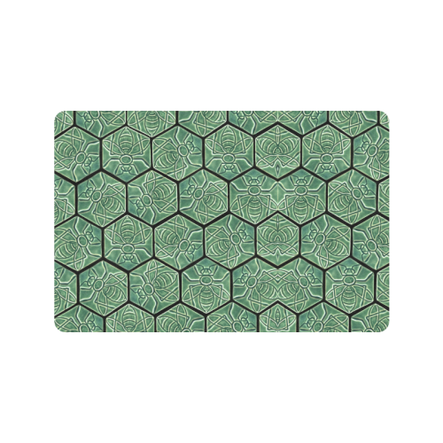 Bees rule abstract pattern