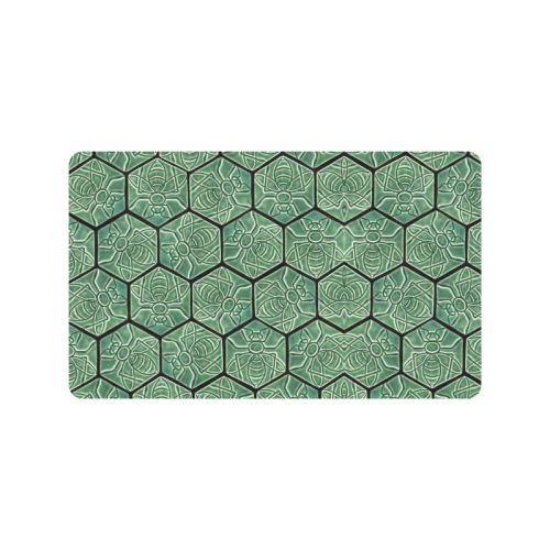 Bees rule abstract pattern