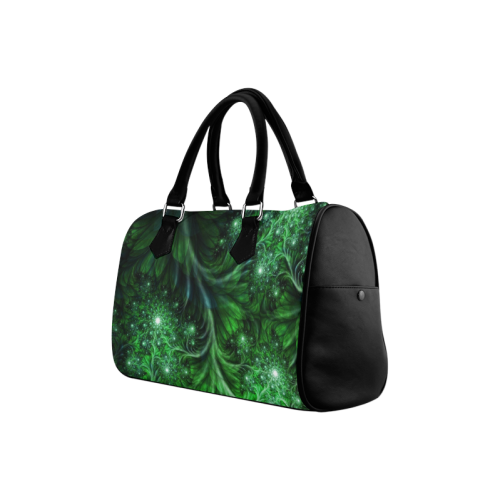 Beautiful plant leaf texture Boston Handbag (Model 1621)