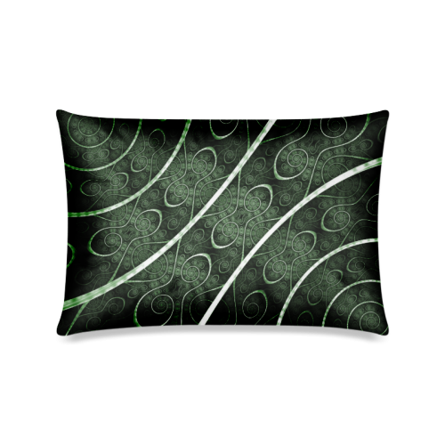 Beautiful curve texture pattern Custom Zippered Pillow Case 16"x24"(Twin Sides)