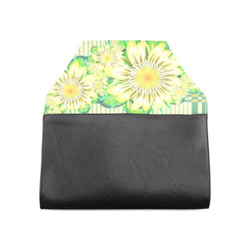 Realism beautiful flower pattern Clutch Bag (Model 1630)