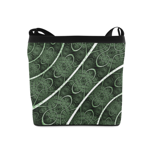 Beautiful curve texture pattern Crossbody Bags (Model 1613)