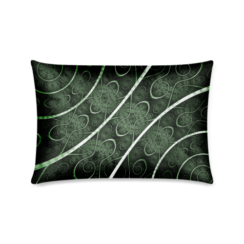 Beautiful curve texture pattern Custom Zippered Pillow Case 16"x24"(Twin Sides)