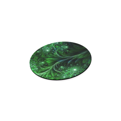 Beautiful plant leaf texture Round Coaster